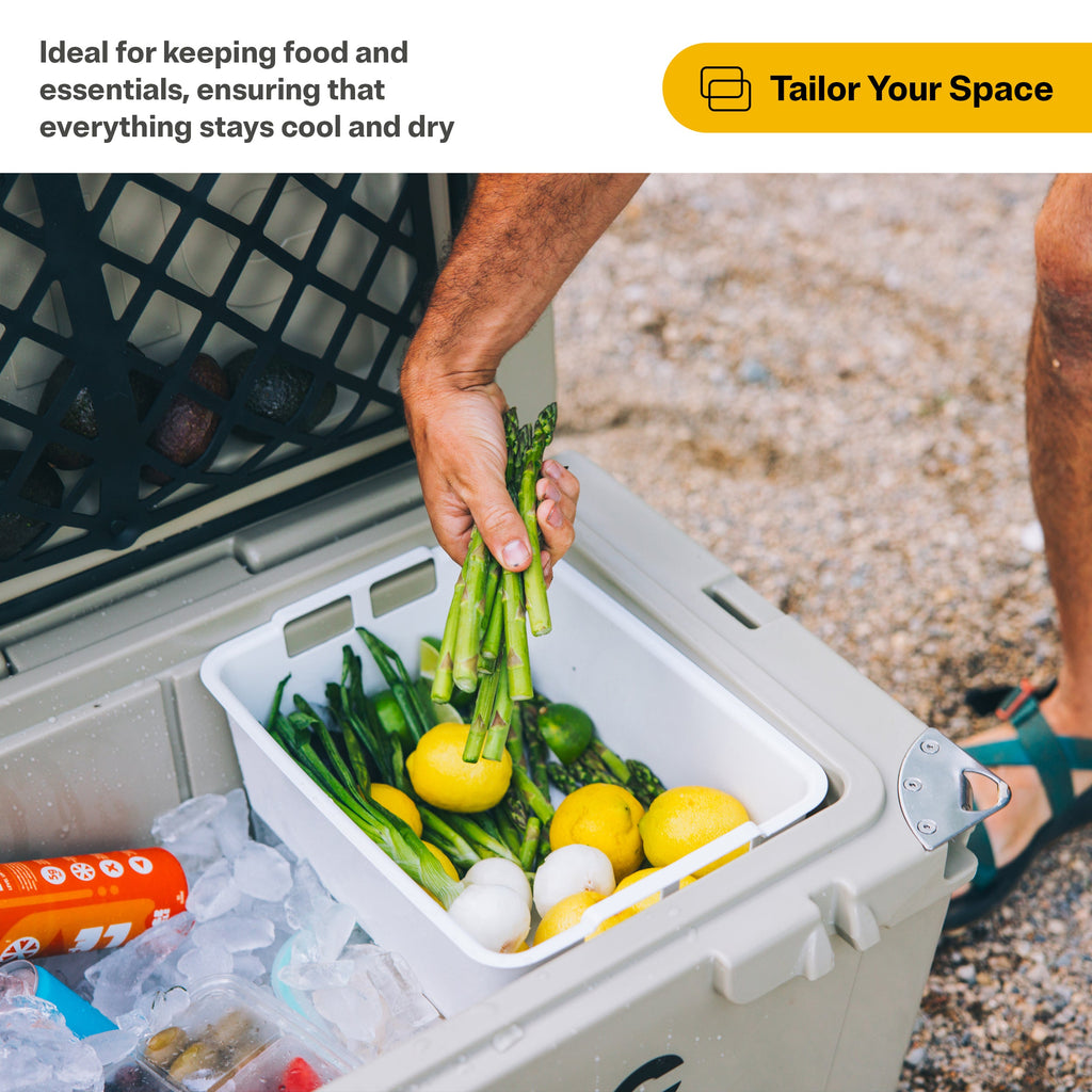 Ultra-Tough Cooler Dry Goods Basket