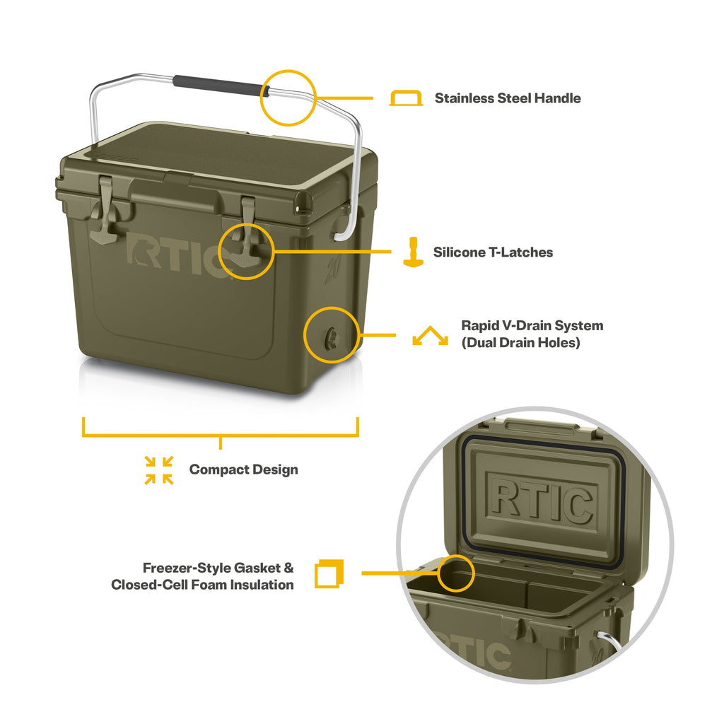20 QT Ultra-Tough Cooler